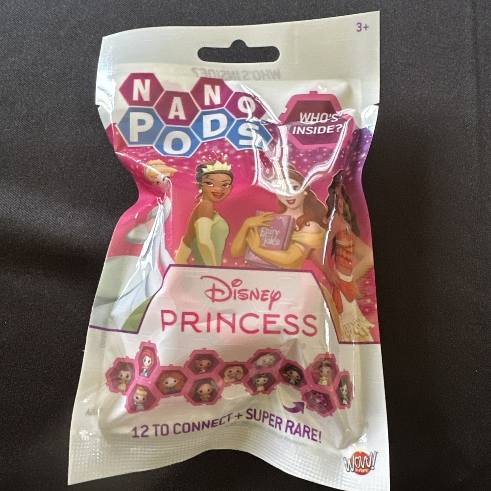 Nano Pods Disney Princess Mystery Blind Bag Miniature Collectible